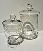 Lot de 5 nouveaux bocaux en verre raffiné., Enlèvement, Neuf