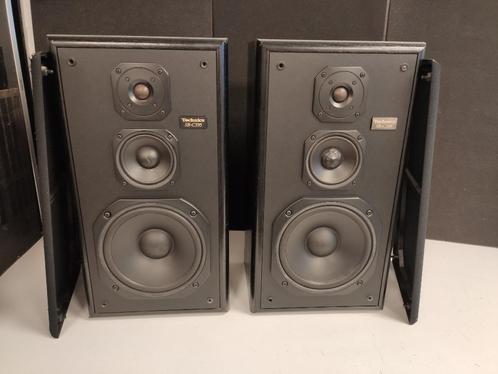 retro Technics SB-CS95 speakers luidsprekers SB CS95, Audio, Tv en Foto, Luidsprekerboxen, Gebruikt, Front, Rear of Stereo speakers