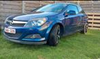 Opel Astra GTC, Auto's, Zwart, Blauw, Leder, Handgeschakeld