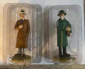 Lot de 2 figurines Tintin Ramon Bada et Basil Bazaroff  beschikbaar voor biedingen