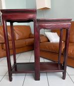 Bijzetmeubeltje met 2 niveaus 75 x 28 cm, Enlèvement, Utilisé, 75 cm ou plus, Rectangulaire