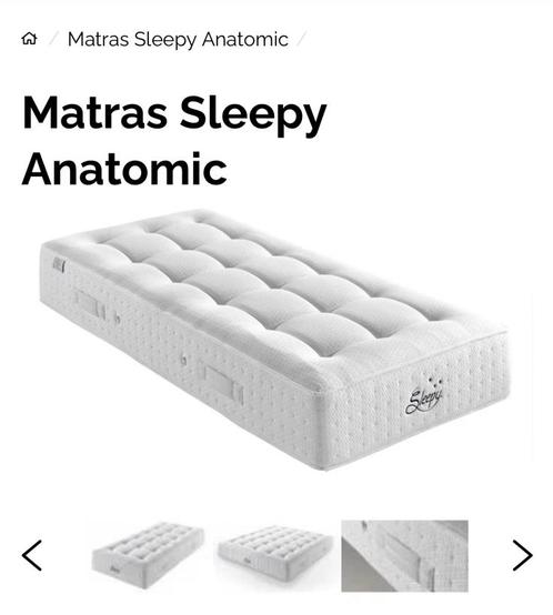 Nieuwe Sleepworld Sleepy Anatomic Firm 90x220x28 60% korting, Maison & Meubles, Chambre à coucher | Matelas & Sommiers, Comme neuf