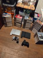 PS2 + games apart uitkiezen, Games en Spelcomputers, ., Ophalen of Verzenden, Sony, Zilver