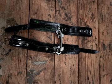 Menottes + collier + laisse en cuir beschikbaar voor biedingen
