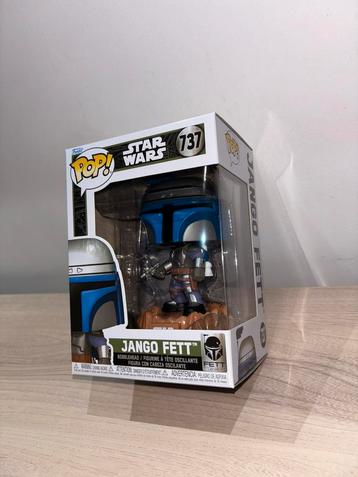 Funko pop! Jango Fett - Star Wars: Fett Legacy #737 disponible aux enchères