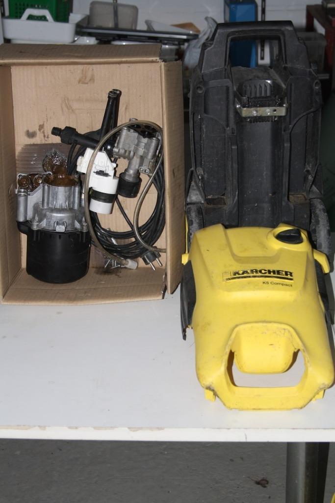 Hogedrukreiniger Kärcher K5 Compact voor onderdelen, Tuin en Terras, Hogedrukreinigers, Gebruikt, Elektrisch, Ophalen