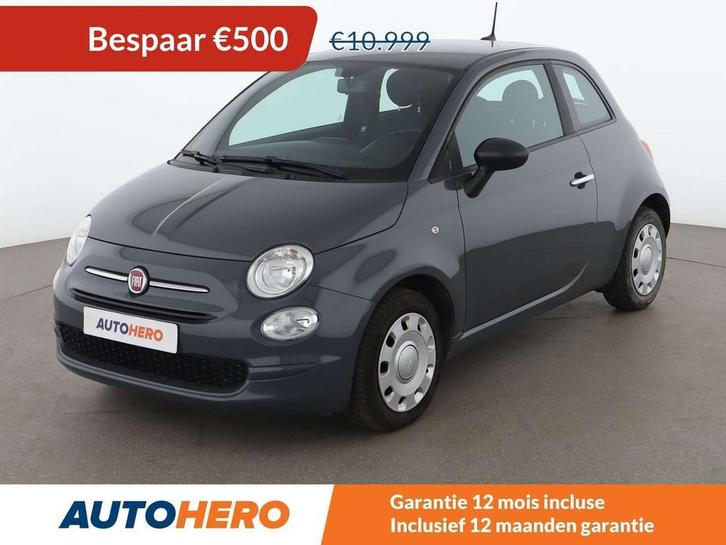 Fiat 500 1.0 Mild-Hybrid Cult (bj 2021), Auto's, Fiat, Te koop, ABS, Airbags, Airconditioning, Boordcomputer, Centrale vergrendeling