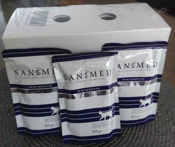 Sanimed Skin/Sensitive Kattenvoer  beschikbaar voor biedingen