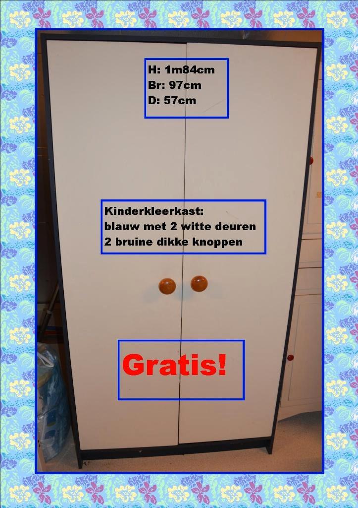 kleerkast voor kinderkamer, Huis en Inrichting, Kasten | Kleerkasten, Gebruikt, 150 tot 200 cm, 50 tot 100 cm, 50 tot 75 cm, Met deur(en)