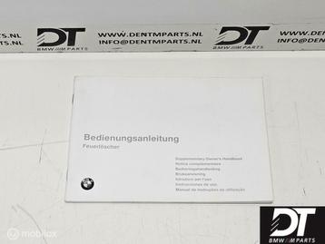 Instructieboekje brandblusser BMW div. modellen 01290000363, Gebruikt, Ophalen of Verzenden, BMW, BMW