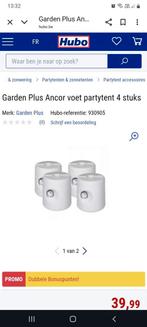 Verzwaringsvoeten voor tent, Enlèvement, Neuf