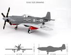 WANGE Mustang P 51 Modelbouw SNELLE GRATIS LEVERING, Overige merken, -, Verzenden, -