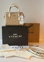 COACH Mini Rowan- Signature Canvas Chalk, Brand New, Ophalen of Verzenden, Nieuw, Beige