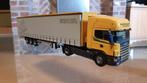 Scania topline Huifwagen 1/50, Hobby en Vrije tijd, Ophalen of Verzenden, Zo goed als nieuw, Bus of Vrachtwagen, Tekno