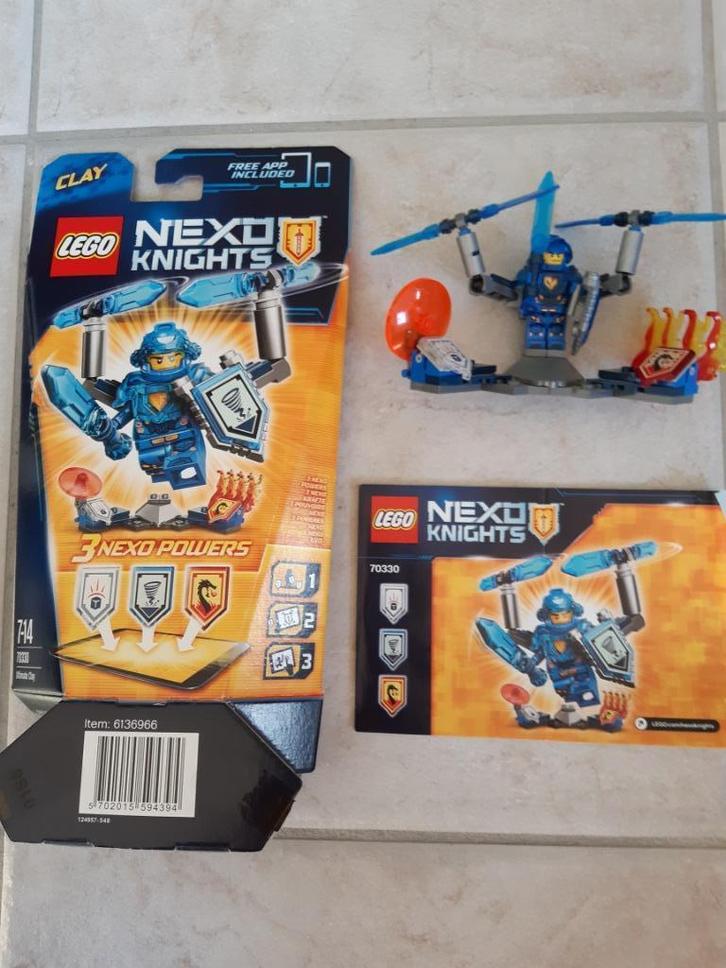 LEGO Nexo Knights 70330 - Ultimate Clay, Kinderen en Baby's, Speelgoed | Duplo en Lego, Gebruikt, Lego, Complete set, Ophalen of Verzenden
