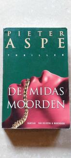 Leesboek Pieter Aspe 'De Midasmoorden', Livres, Policiers, Comme neuf, Pieter Aspe, Enlèvement ou Envoi
