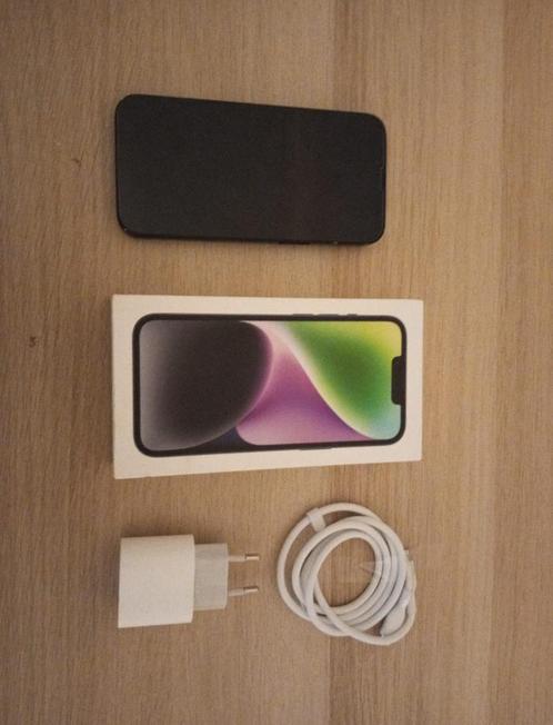 Apple iPhone 14, Telecommunicatie, Mobiele telefoons | Apple iPhone, Gebruikt, 128 GB, iPhone 14, Zwart, Ophalen of Verzenden