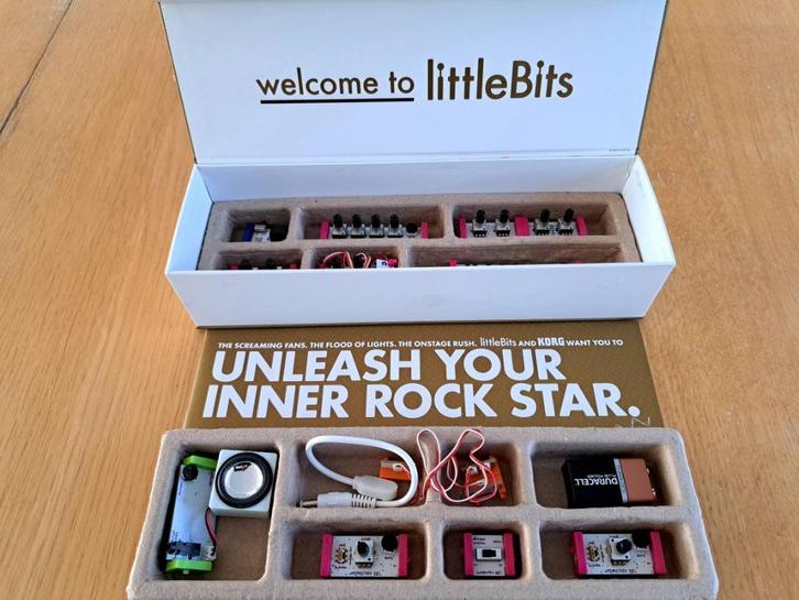 Korg Little Bits Synthesizer Kit, Muziek en Instrumenten, Synthesizers, Zo goed als nieuw, Overige aantallen, Korg, Ophalen