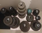 Halterschijven 30mm, Sport en Fitness, Ophalen, Benen, Halterschijven