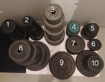 Halterschijven 30mm beschikbaar voor biedingen