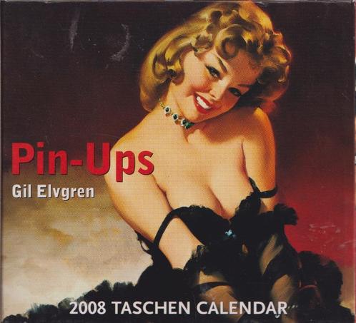 PIN-UPS – Gil Elvgren – 2008 Taschen Calendar - NIEUWSTAAT, Collections, Photos & Gravures, Neuf, Gravure, Autres sujets/thèmes