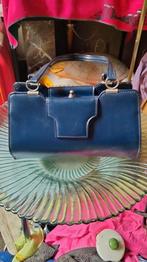 Vintage leder handtas, Handtassen en Accessoires, Overige Accessoires, Ophalen of Verzenden, Zo goed als nieuw