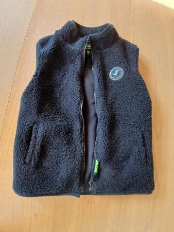 Nieuw donkerblauw teddy jasje z mouwen v Belgisch SOMEONE  beschikbaar voor biedingen