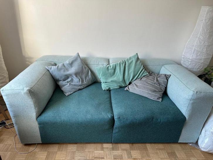 Canape HAY Mags, Huis en Inrichting, Zetels | Zetels, Gebruikt, Rechte bank, Tweepersoons, 150 tot 200 cm, 75 tot 100 cm, Hout