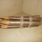 Déco - tronc d'arbre - crayons géants, Maison & Meubles, Enlèvement ou Envoi