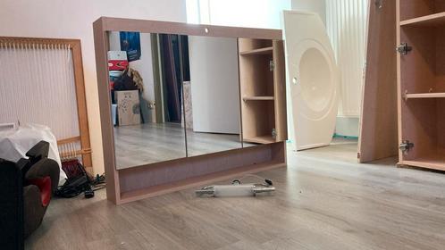 Badkamer spiegelkast, Huis en Inrichting, Badkamer | Badkamermeubels, Gebruikt, Spiegelkast, Minder dan 100 cm, 50 tot 100 cm