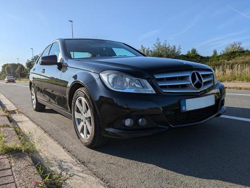 Mercedes C 180 CDI BlueEFFICIENCY - Noir obsidienne (2012), Autos, Mercedes-Benz, Particulier, Classe C, ABS, Airbags, Air conditionné