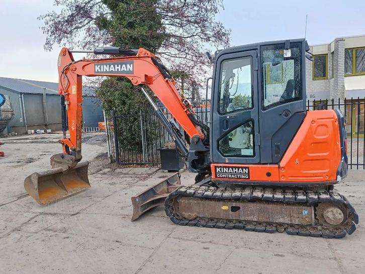 Hitachi ZX 65 US B-5 6 ton graafmachine excavator bagger, Zakelijke goederen, Machines en Bouw | Kranen en Graafmachines, Graafmachine