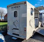 Paardenwagen, Dieren en Toebehoren, Ophalen of Verzenden, Gebruikt, Aluminium, 2-paards trailer