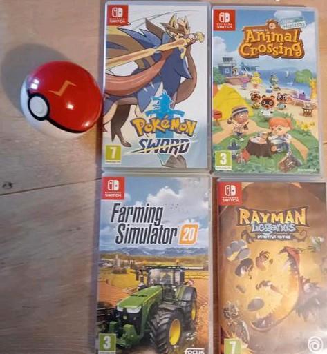 4 Nintendo Switch Games/+ Bal=100€/Appart=2x40€/2x20€, Games en Spelcomputers, Games | Nintendo Switch, Zo goed als nieuw, Avontuur en Actie