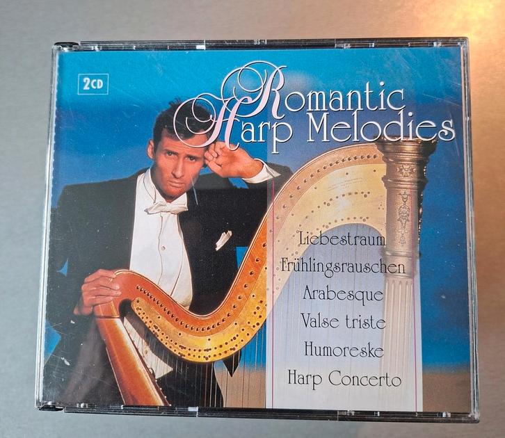 2cd box. Romantic Harp Melodies., Cd's en Dvd's, Cd's | Verzamelalbums, Ophalen of Verzenden