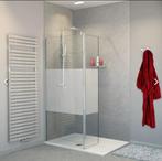 Douchescherm met vaste wand, Huis en Inrichting, Badkamer | Complete badkamers, Ophalen, Nieuw