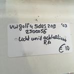 Vw Golf 4 2003  5drs 2.0 B Wagennr 2500056  Fiittinghouder A, Ophalen of Verzenden, Gebruikt