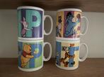 Vintage set van 4 mokken van Winnie The Pooh (Disney), Ophalen of Verzenden, Zo goed als nieuw, Overige stijlen, Kop(pen) en/of Schotel(s)