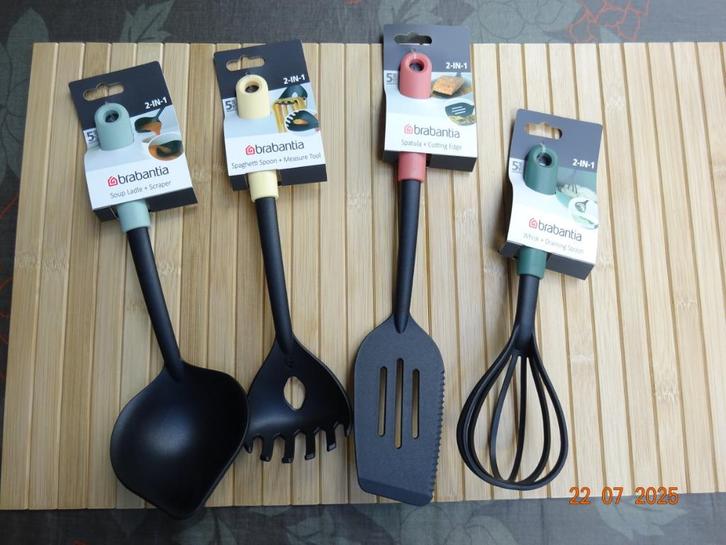 Brabantia , 4 keukenhulpjes*NIEUW*NIEUW*NIEUW*NIEUW*, Huis en Inrichting, Keuken | Keukenbenodigdheden, Nieuw, Ophalen of Verzenden