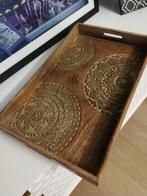 Plateau de service en bois, Maison & Meubles, Accessoires pour la Maison | Plateaux, Enlèvement, Comme neuf, Bois