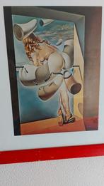 Litho Salvador dali 34 op 28 met kader Litho, Antiek en Kunst, Ophalen