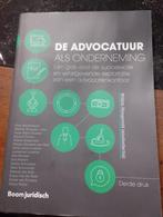 De advocatuur als onderneming, Boeken, Studieboeken en Cursussen, Ophalen of Verzenden, Nieuw, Overige niveaus
