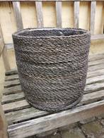 Plantenbak plantenmand bloempot cache-pot 30 cm hoog., Neuf, Enlèvement ou Envoi, 25 à 40 cm, Rond