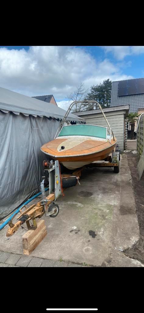 Speedboot met motor 40pk, Watersport en Boten, Speedboten, Ophalen
