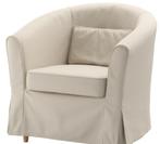 Ikea zeteltje/fauteuil TULLSTA (2 stuks), Huis en Inrichting, Fauteuils, Ophalen, Minder dan 75 cm, Zo goed als nieuw, 75 tot 100 cm