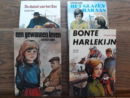 4 streekromans van Catalijn Claes, Livres, Livres régionalistes & Romans régionalistes, Comme neuf, Enlèvement ou Envoi
