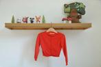 Cardigan Fred & Ginger oranjerood - Maat 98, Gebruikt, Meisje, Trui of Vest, Ophalen of Verzenden
