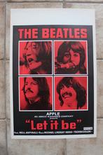 filmaffiche The Beatles Let It Be 1970 filmposter, Rechthoekig Staand, Ophalen of Verzenden, Zo goed als nieuw, A1 t/m A3