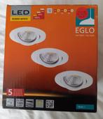 Eglo 3 spots LED, Huis en Inrichting, Lampen | Spots, Nieuw, Plafondspot of Wandspot, Led, Ophalen