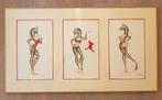 Striptease , Sofa ,  gesigneerd 2 stuks, Ophalen